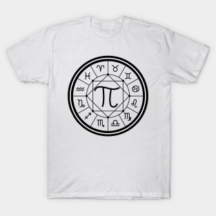 astrology of pi symbol T-Shirt